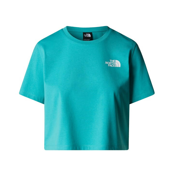 THE NORTH FACE WOMEN'S SIMPLE DOME CROP T-SHI