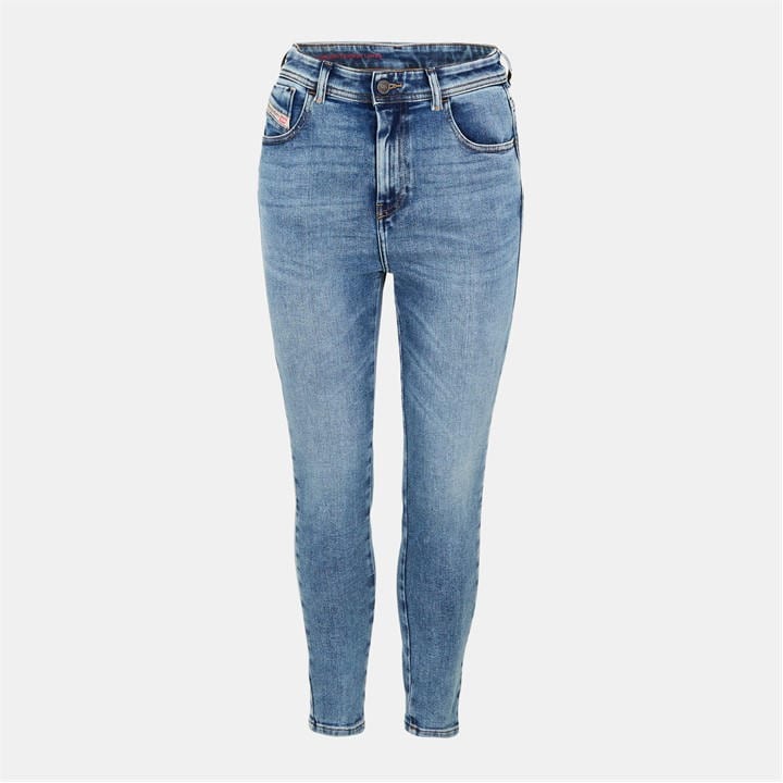 Diesel Women's Blue Super Skinny 1984 Slandy-High Jeans Small