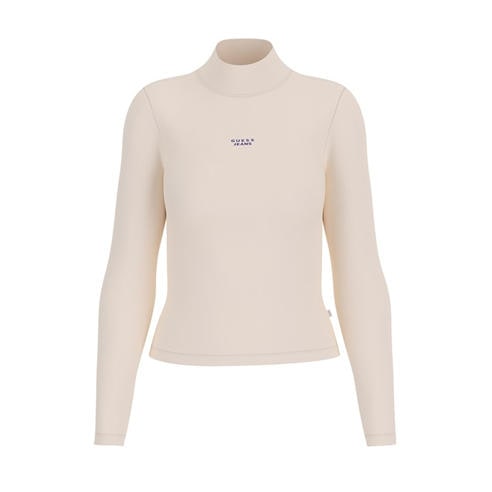 Guess - Women's Roll Neck Long Sleeve T-Shirt