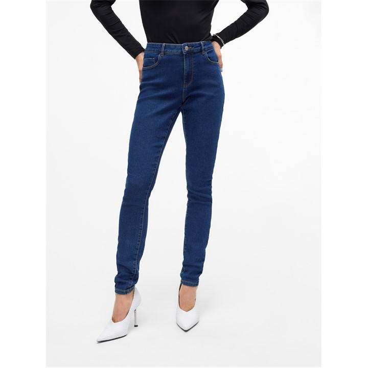 Vero Moda Skinny Jeans Ld00 In Blue