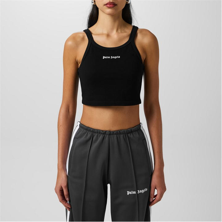 Palm Angels New Classic Sport Top In Black