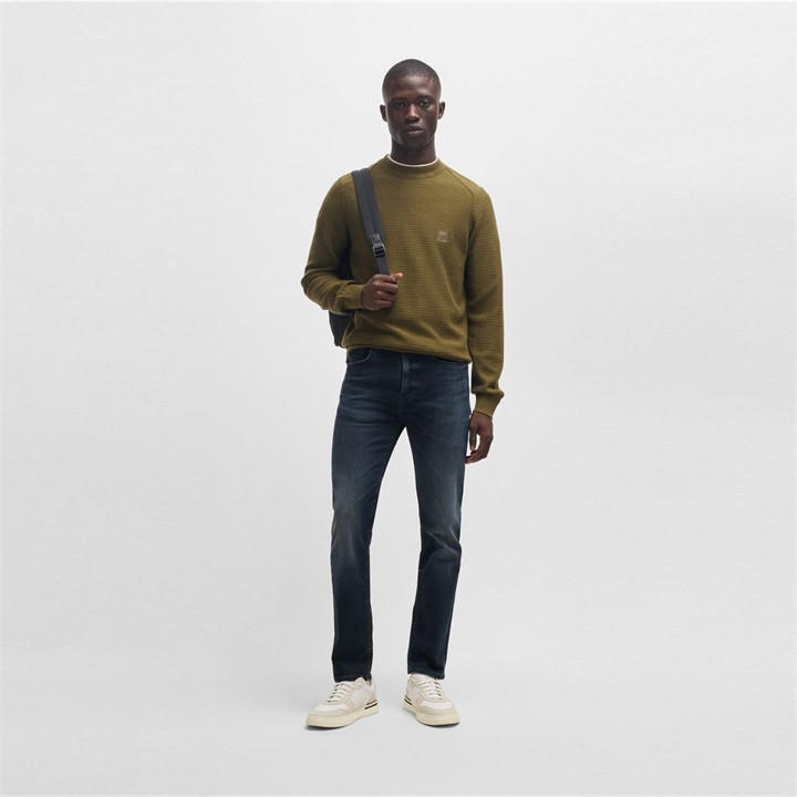 Dark Blue 402 - Boss - Men's Delaware Slim-Fit Jeans