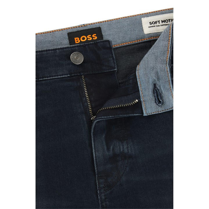 Dark Blue 402 - Boss - Men's Delaware Slim-Fit Jeans