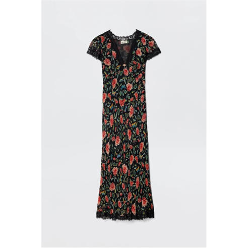 RIXO - Clarice Midi Dress