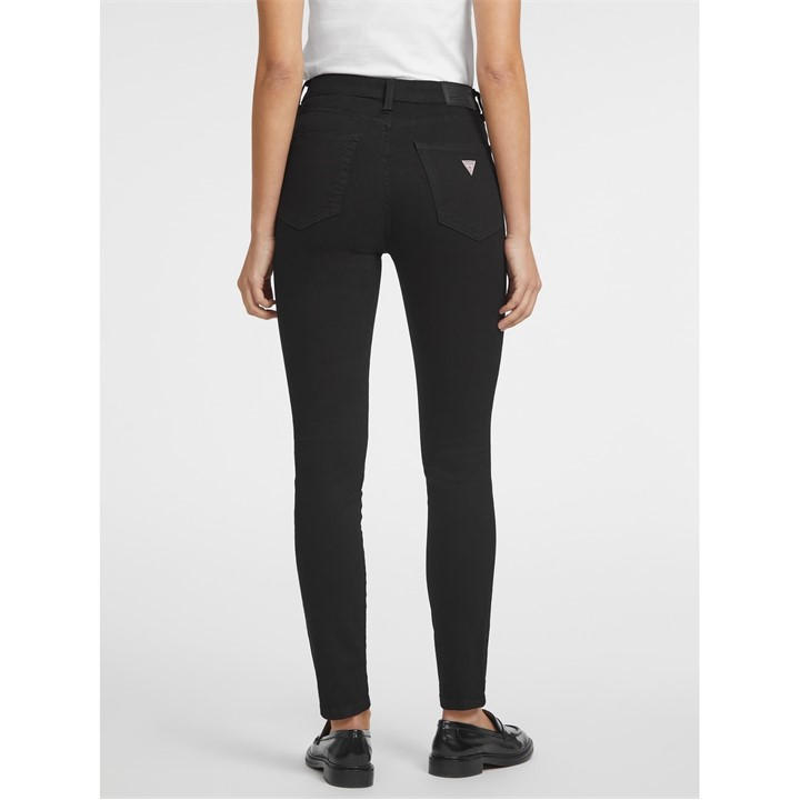 GJ Black Overdy - Guess - High Rise Skinny Jeans