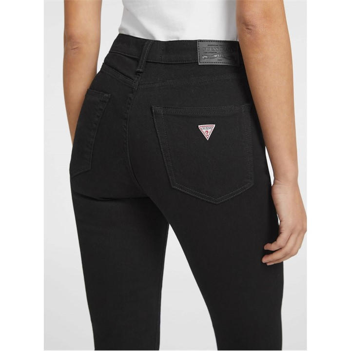 GJ Black Overdy - Guess - High Rise Skinny Jeans