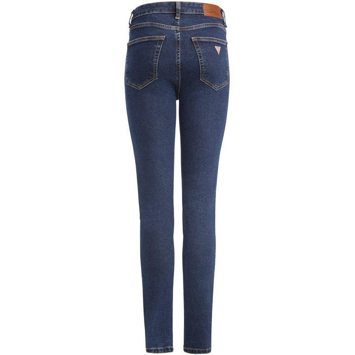 GJ Med Wash - Guess - High Rise Skinny Jeans