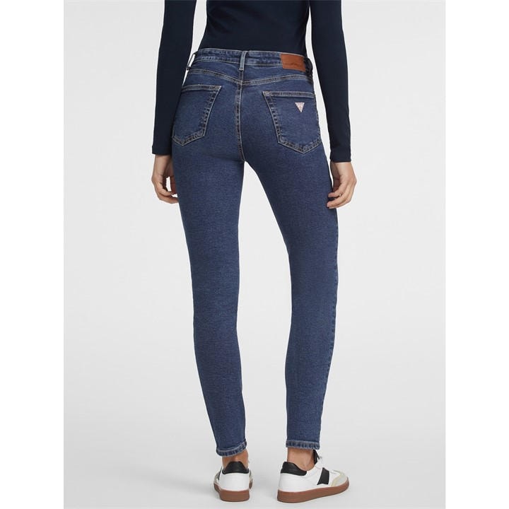 GJ Med Wash - Guess - High Rise Skinny Jeans