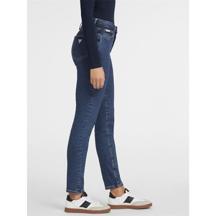 GJ Med Wash - Guess - High Rise Skinny Jeans