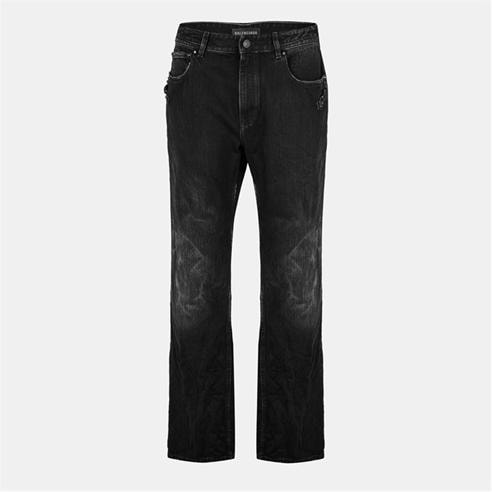 BALENCIAGA - Women's Mid-Rise Straight Leg Jeans