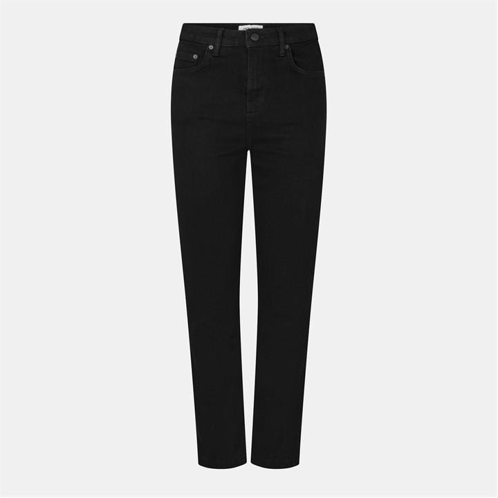 Jack Wills Women's Black Stella High Rise Slim Jeans Size 32 R