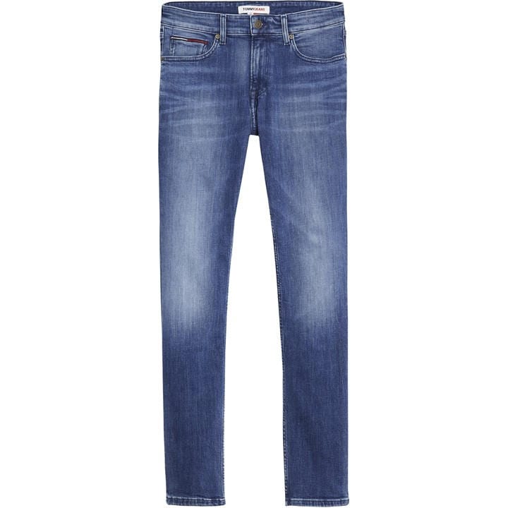 Tommy Jeans Men's Blue Scanton Slim Fit Jeans Size 38 R