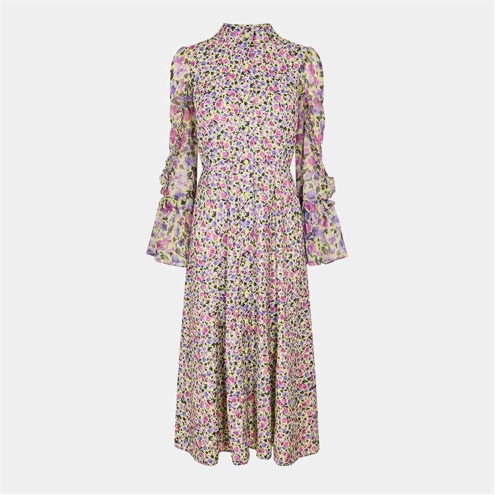 FRENCH CONNECTION ALEZZIA ELY JACQUARD DRESS