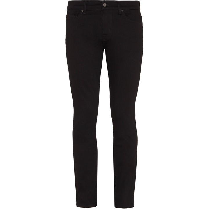 7 For All Mankind Men's Black Ronnie Jeans Large