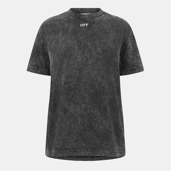 Off White Women's Black Arrow Regular Fit T-Shirt