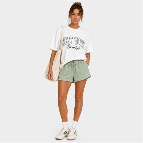 I Saw It First - Womens New York Graphic Oversized T-Shirt