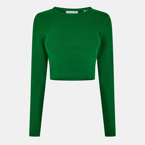JJXX - Women's Feline Long-Sleeve Crop Top
