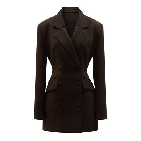 Bardot - Women's Serra Hourglass Mini Long Sleeve Blazer Dress