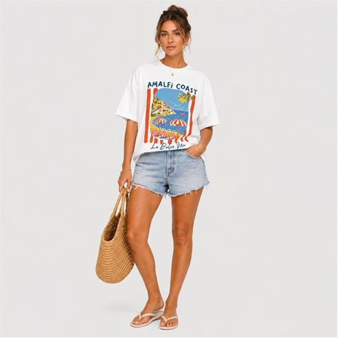 I Saw It First - Womens Graphic Oversized T-Shirt