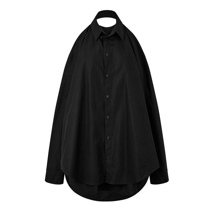BALENCIAGA Suspend Shirt Dress - Black