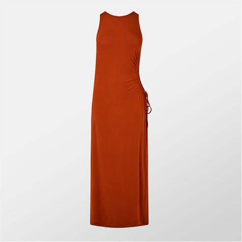 MAX MARA - Women's Caro Floor Length Drape Maxi Dress