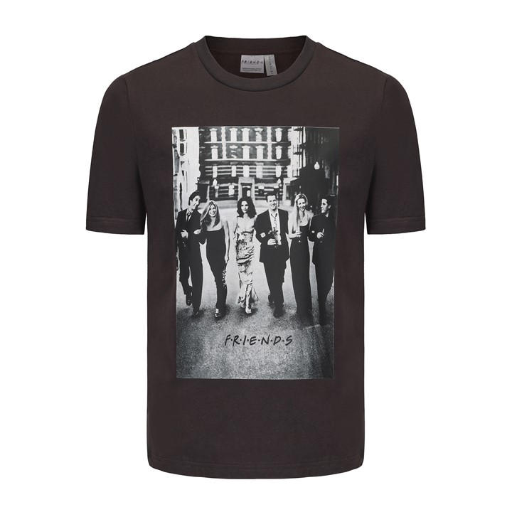 Character Ladies Oversized T-shi In Grey