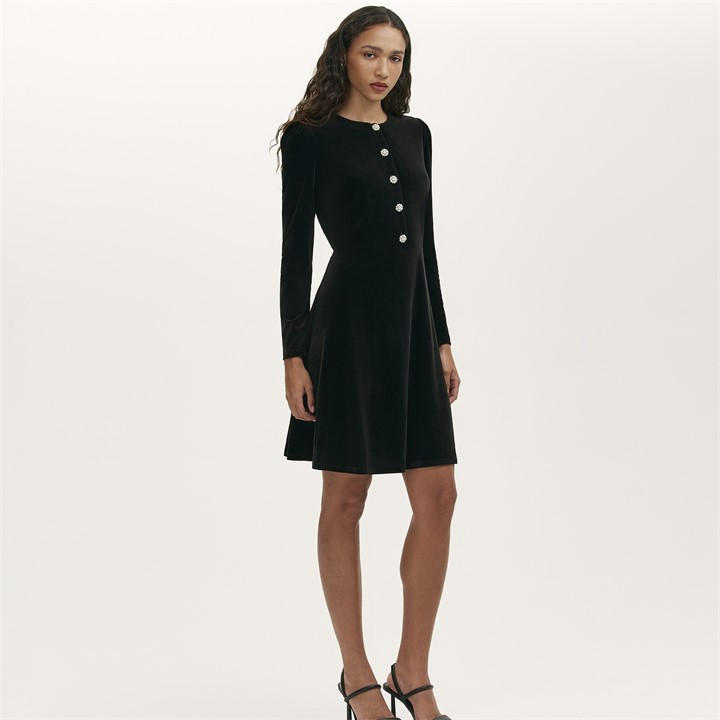 Finery Women's Black Rae Dress Ld61