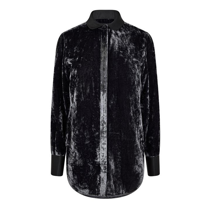 EMPORIO ARMANI VELVET SHIRT