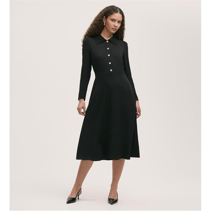 Finery Lucia Dress Ld61 In Black