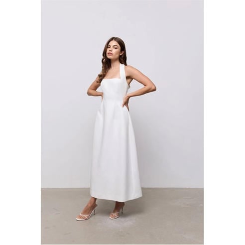 ODD MUSE - Womens Halter Midi Maxi Dress