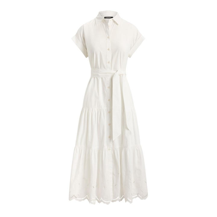 Lauren by Ralph Lauren Women's Shirt Dress - White