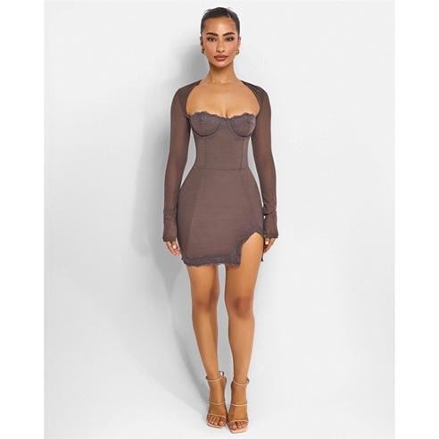 Mars The Label - Women's Bij Long Maxi Dress