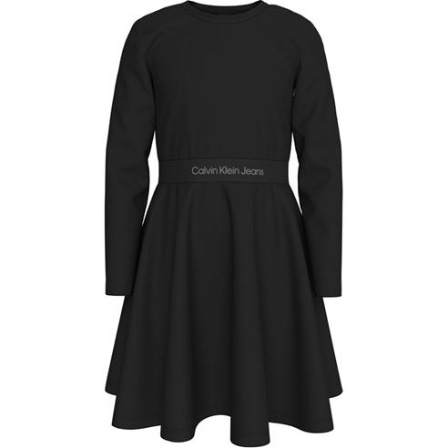 Calvin Klein Jeans - Kids' Long-Sleeve Tape Skater Dress