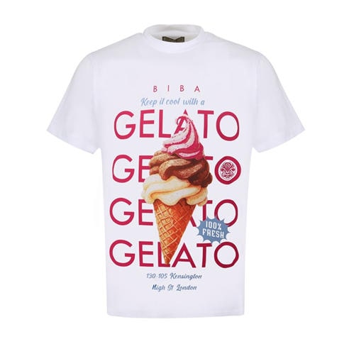 Biba - Women's Oversized Graphic T-Shirt