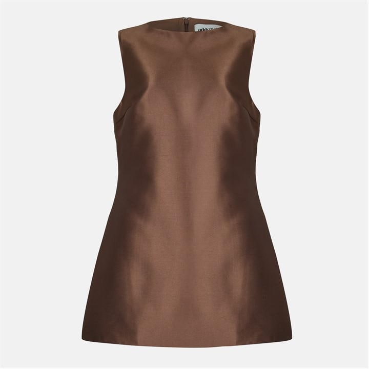 Odd Muse The Ultimate Muse Satin Shift Dress In Pink