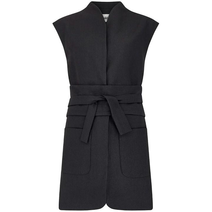 Odd Muse M The Ultimate Muse Sleeveless Dress With Additional Belts In Black