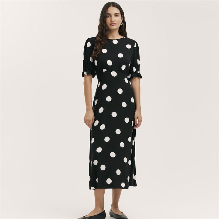 Finery Mela Dress Ld61 In Black