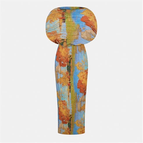 Never Fully Dressed - Women's Artist Tilly Artistic Pattern Long Maxi Dress