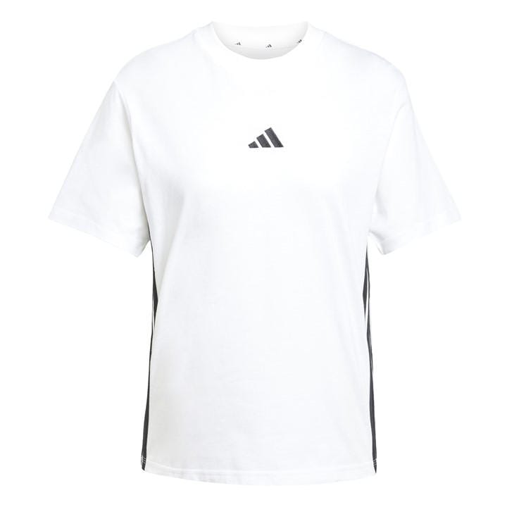ARMANI EXCHANGE ESSENTIALS 3-STRIPES COTTON T-SHIRT WOMEN