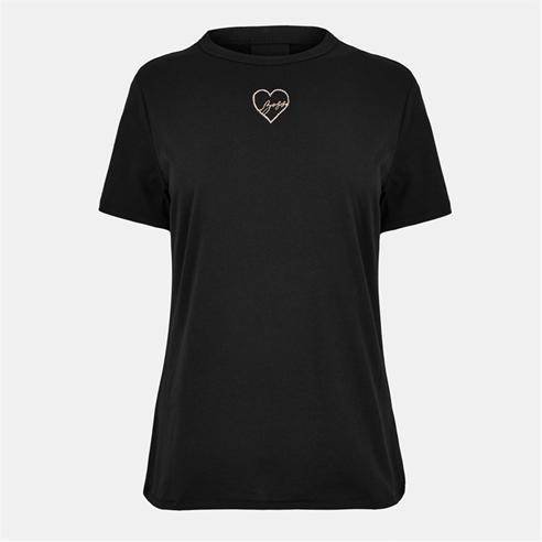 Boss - Women's Elogo Print T-Shirt Crystal Print T-Shirt