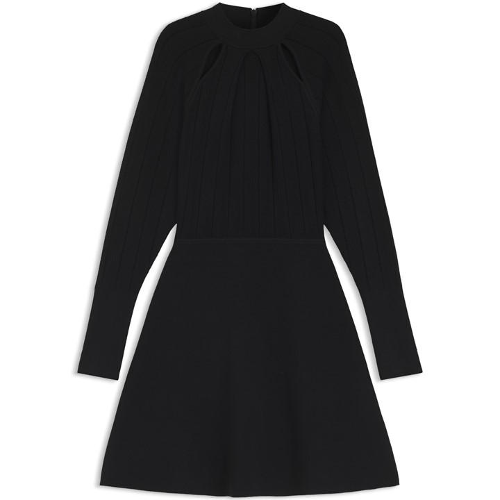 BOSS Women's Fuccia Black A Line Dress