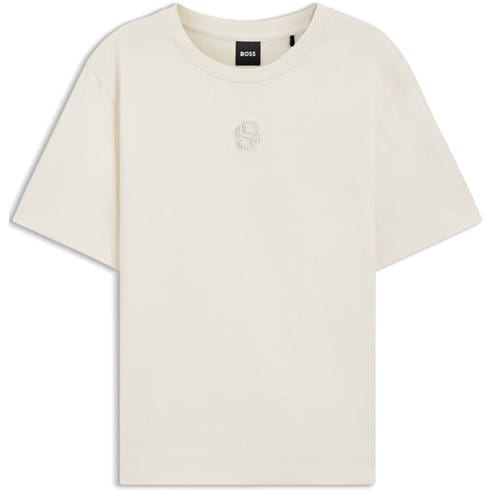 BOSS - Women's Elpha T-Shirt Double 'B' Logo