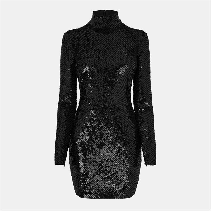 BALENCIAGA Women's Voluminous A Line Dress - Black