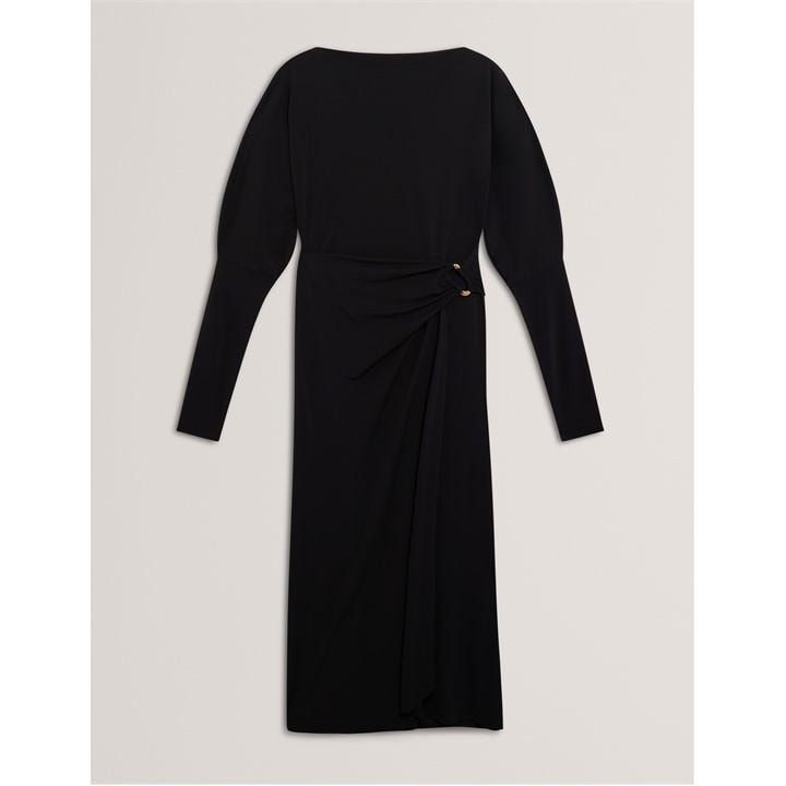 Ted Baker Women's Midi Wrap Dress - Black