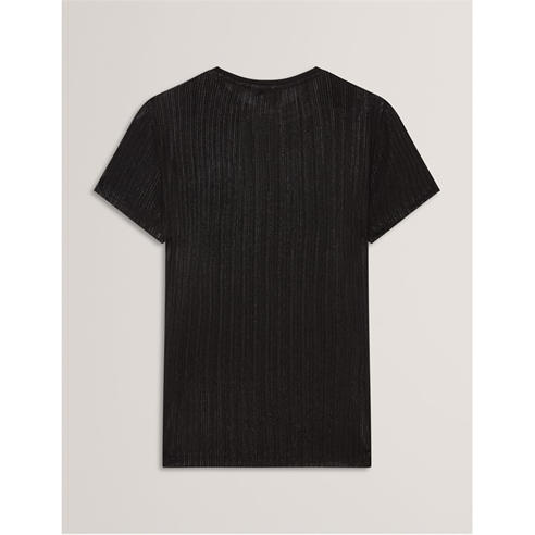 Ted Baker - Women's Metallic Slim Fit T-Shirt