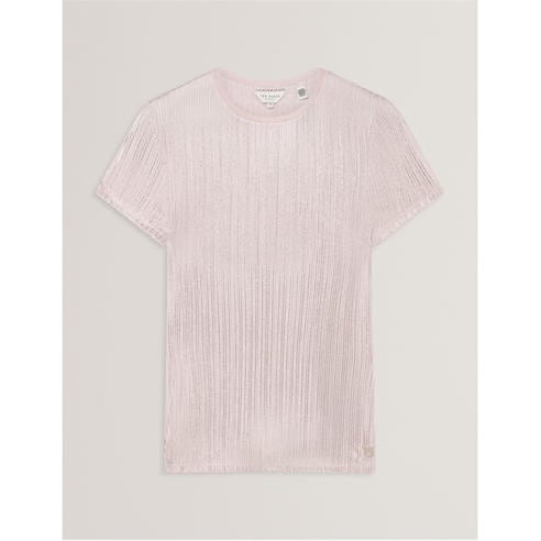 Ted Baker - Women's Metallic Slim Fit T-Shirt