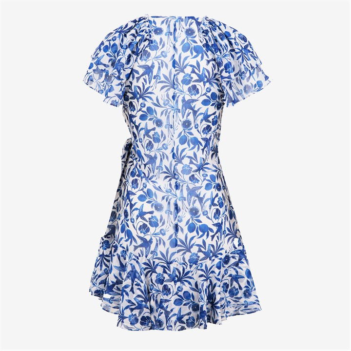 Blue - Ted Baker - Wrap Mini Dress