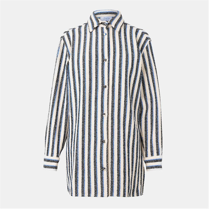 Off-white Ff Striped Shirt In Multi