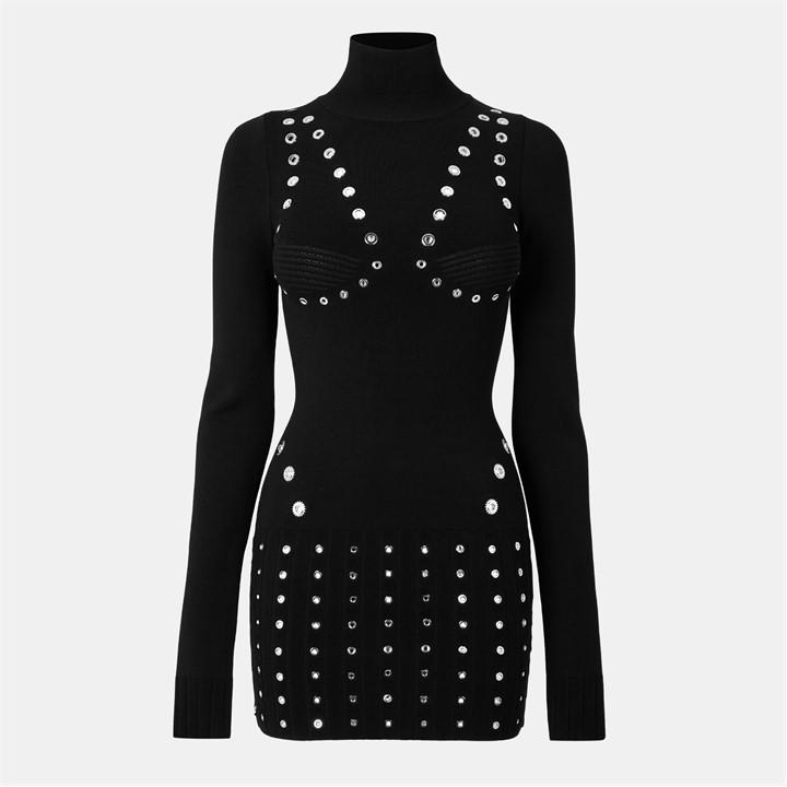 OFF WHITE Women's Maxi Dress - Black