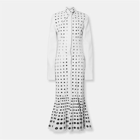 OFF WHITE - Women's Floor-Length Maxi Dress